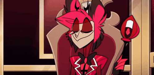 a cartoon character is sitting in a chair with his eyes closed and a crown on his head .