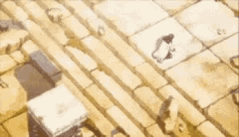 a close up of a brick walkway with a broken brick in the middle .