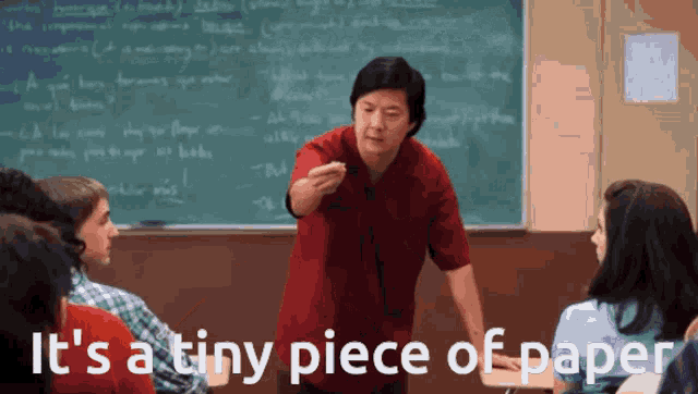 Tiny Piece Of Paper Community GIF - Tiny Piece Of Paper Community Ben Chang GIFs