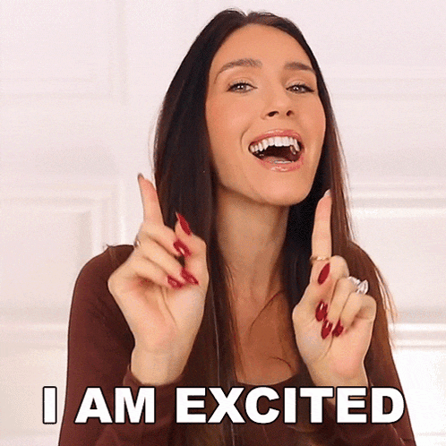I Am Excited Shea Whitney GIF - I Am Excited Shea Whitney I'M Thrilled GIFs