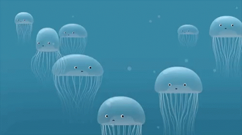 Jellyfish Swim GIF - Jellyfish Swim Swimming GIFs