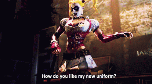 Harley Quinn How Do You Like GIF - Harley Quinn How Do You Like New Uniform GIFs
