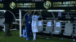 a soccer player with the number 10 on the back of his shirt