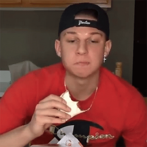 Eating Conner Bobay GIF - Eating Conner Bobay Chewing GIFs