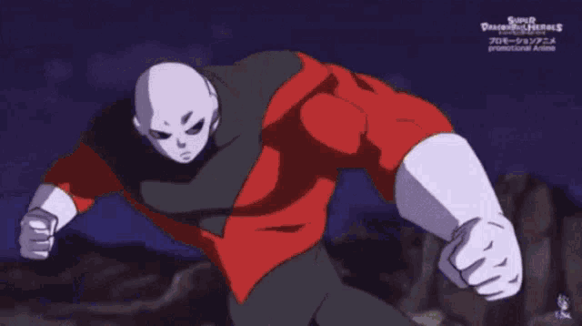 a picture of a cartoon character with the words super dragonball heroes on the bottom