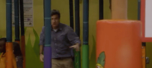 #adult GIF - Arrested Development Michael Bluth Ball Pit GIFs