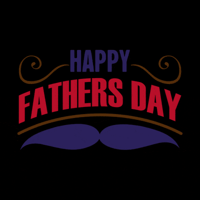 a black background with the words happy father 's day