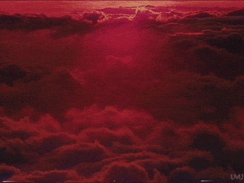 Red Clouds GIF - Red Clouds Fog GIFs