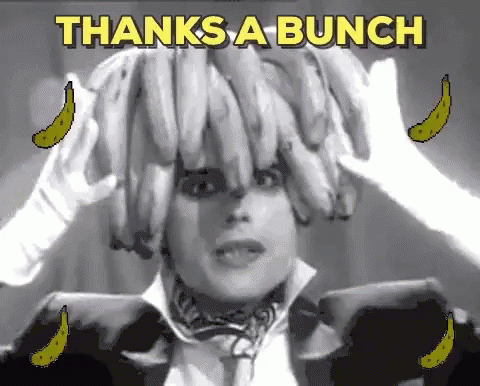 Thanks Banana GIF - Thanks Banana Thanks A Bunch GIFs