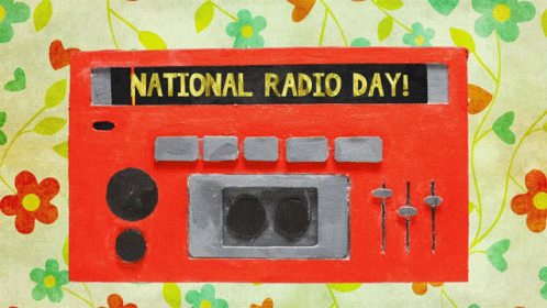 National Radio Day Happy Radio Day GIF - National Radio Day Radio Day Happy Radio Day GIFs