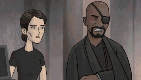  Captain America The Winter Soldier GIF - Nick Fury Hulk Text GIFs