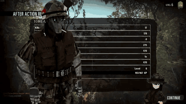 a screenshot of a video game with the word gun at the top