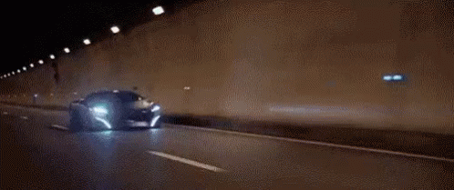 Racing Through Tunnel - Car GIF - Car Fast Car Luxury Car GIFs
