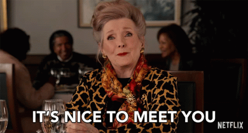Its Nice To Meet You Joan Margaret GIF - Its Nice To Meet You Joan Margaret Millicent Martin GIFs