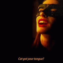 Anne Hathaway Cat Got Your Tongue GIF - Anne Hathaway Cat Got Your Tongue GIFs