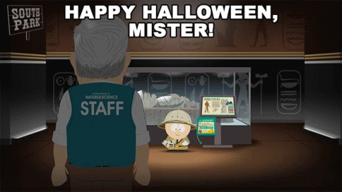 Happy Halloween Mister Butters Stotch GIF - Happy Halloween Mister Butters Stotch South Park GIFs