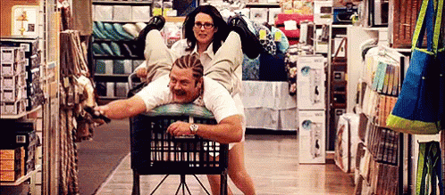 Ron And Tammy GIF - Parks And Rec Ron Swanson Nick Offerman GIFs