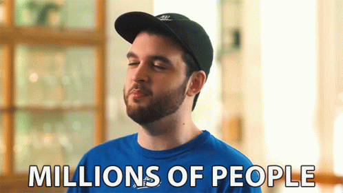 Millions Of People A Lot Of People GIF - Millions Of People A Lot Of People Countless GIFs