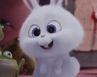 Snow Ball Rabbit GIF - Snow Ball Rabbit Bunny GIFs