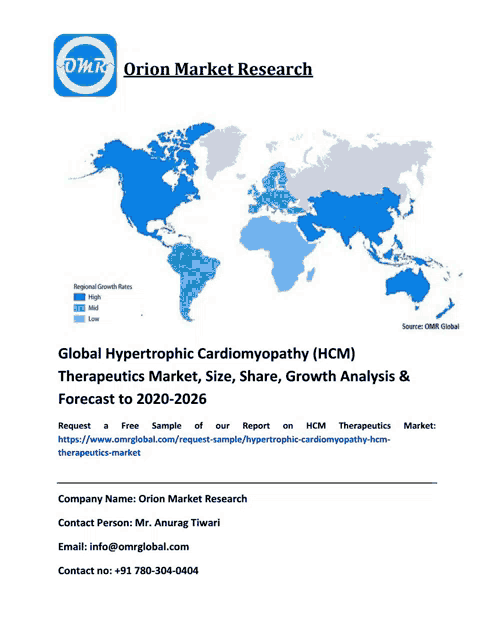 orion market research global hypertrophic cardiomyopathy therapeutics market size share growth analysis and forecast to 2020-2026