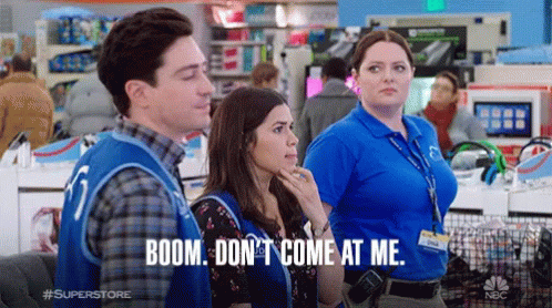 Boom Dont Come At Me GIF - Boom Dont Come At Me Dont Try Me GIFs