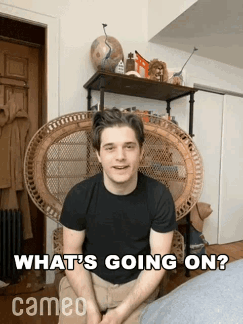Whats Going On Andy Mientus GIF - Whats Going On Andy Mientus Cameo GIFs