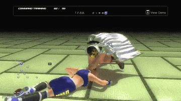 a screenshot of a video game with the letters tfrb on the screen