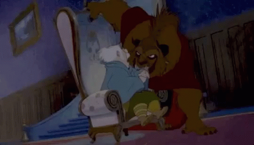 Beauty And The Beast Out Of My Chair GIF - Beauty And The Beast Out Of My Chair Maurice GIFs