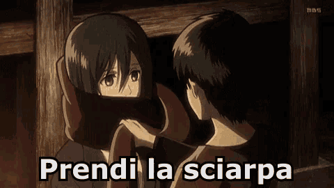 Sciarpa Prendi La Sciarpa Fa Freddo Copriti Anime GIF