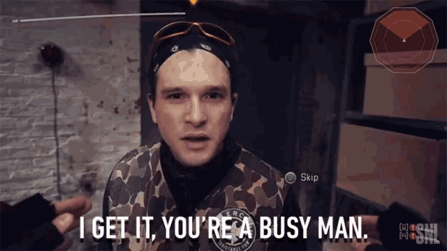 I Get It Youre A Busy Man GIF - I Get It Youre A Busy Man Youre Busy GIFs