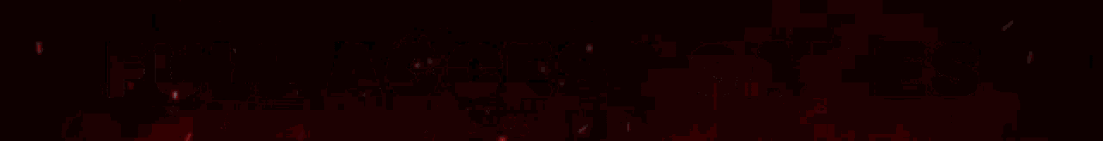 a close up of a red lightning bolt on a dark background