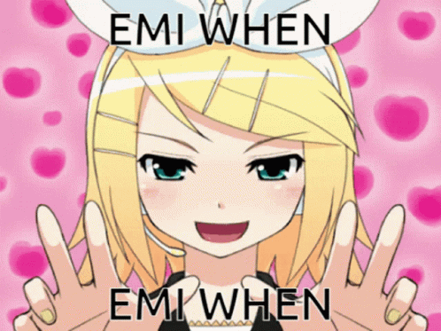 Emi Rin Kagamine GIF - Emi Rin Kagamine Squd GIFs