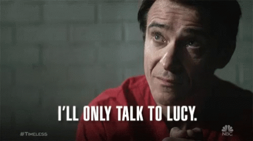 Ill Only Talk To Lucy Ill Talk GIF - Ill Only Talk To Lucy Ill Talk Talking GIFs