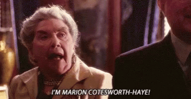 Marion Cotesworth Haye West Wing GIF - Marion Cotesworth Haye West Wing Old Woman GIFs