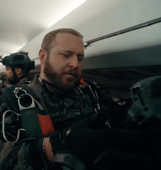 Haho High Altitude Military Parachuting GIF