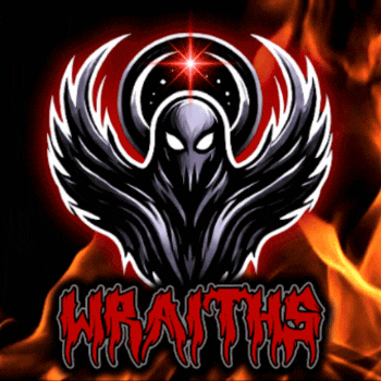 a logo for a band called wrath with a crow on it
