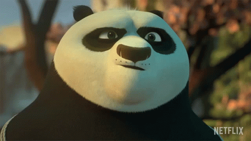 Looking Over Po GIF - Looking Over Po Kung Fu Panda Dragon Knight GIFs
