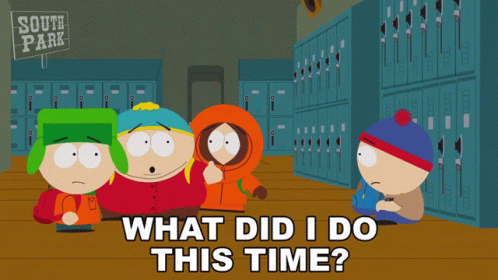 What Did I Do This Time Eric Cartman GIF - What Did I Do This Time Eric Cartman Kyle Broflovski GIFs