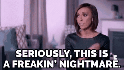 When Facebook Gets A New Update - "Seriously, This Is A Freakin Nightmare." GIF