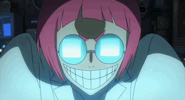 Glasses Flipflappers GIF - Glasses Flipflappers Anime GIFs