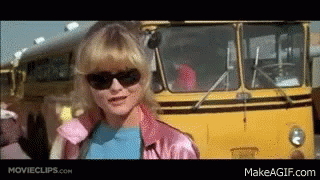 Back To School Deal With It GIF - Back To School Deal With It School Bus GIFs