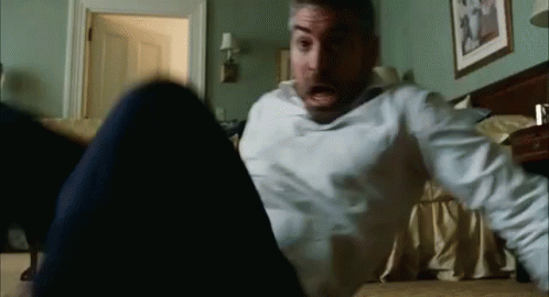 Frightened GIF - Burn After Reading Burn After Reading Gifs George Clooney GIFs