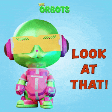 Orbots The Orbots GIF - Orbots The Orbots Look At That GIFs
