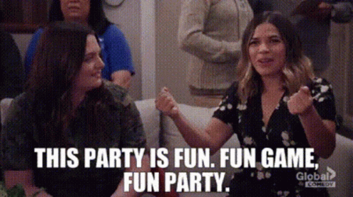 Superstore Amy Sosa GIF - Superstore Amy Sosa This Party Is Fun GIFs