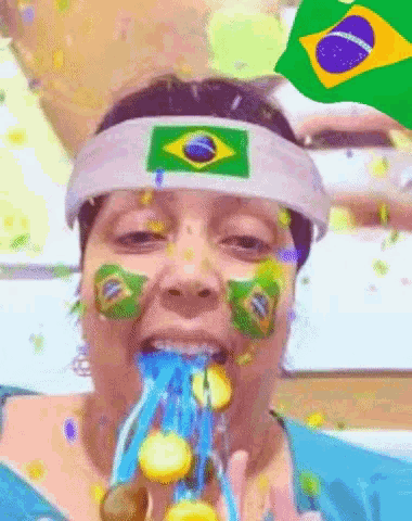 Tulla Luana Bandeira Do Brasil GIF - Tulla Luana Bandeira Do Brasil Stare GIFs