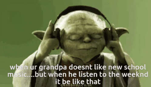 Music Yoda GIF - Music Yoda Grandpa GIFs
