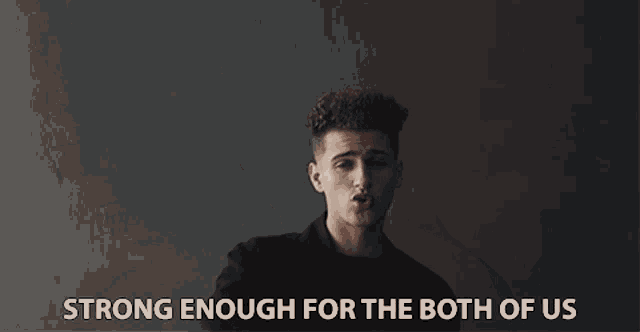 Strong Enough For The Both Of Us Christian Paul GIF - Strong Enough For The Both Of Us Christian Paul Strong GIFs