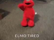 Elmo Tired GIF - Elmo Tired Toy GIFs