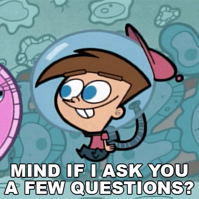 Mind If I Ask You A Few Questions Timmy Turner GIF