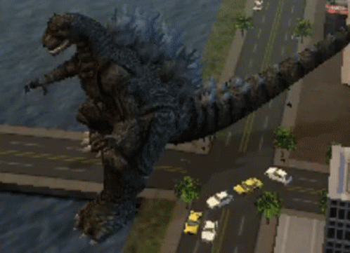 Godzilla Save The Earth GIF - Godzilla Save The Earth Yes GIFs